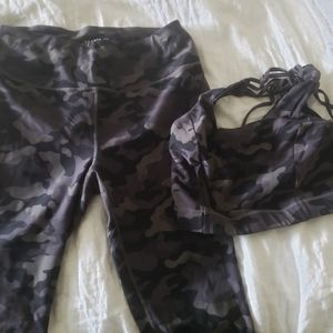 Torrid Camo Workout Set Size 2